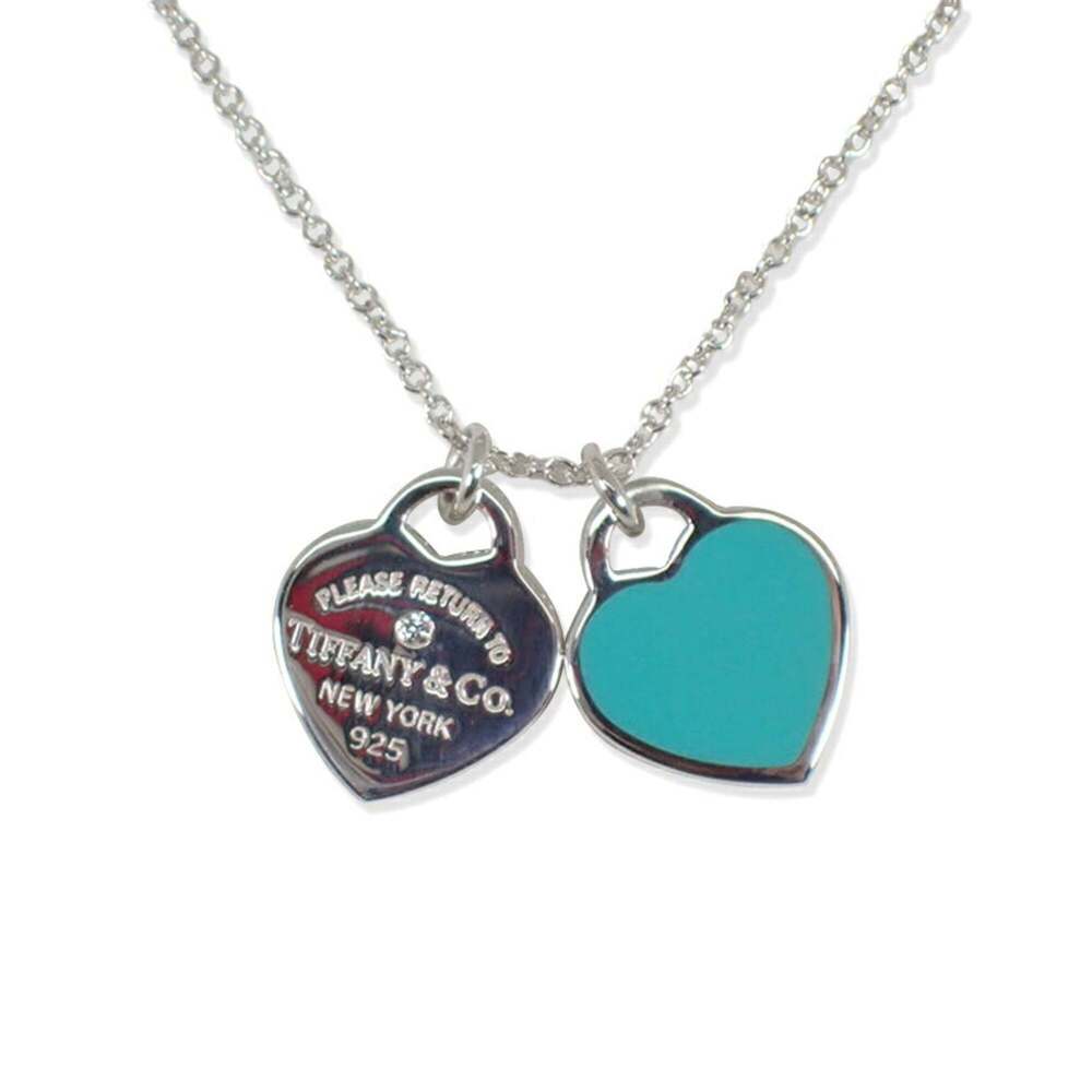 TIFFANY Authentic Silver Heart Necklace - Picture 2 of 9